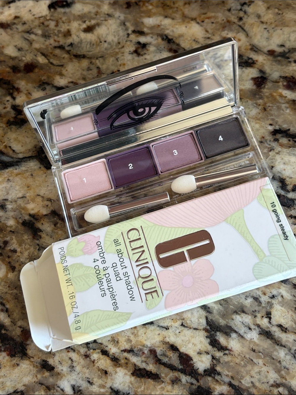 💕⚡️Clinique Going Steady All About Shadow Quad - Picture 6 of 8